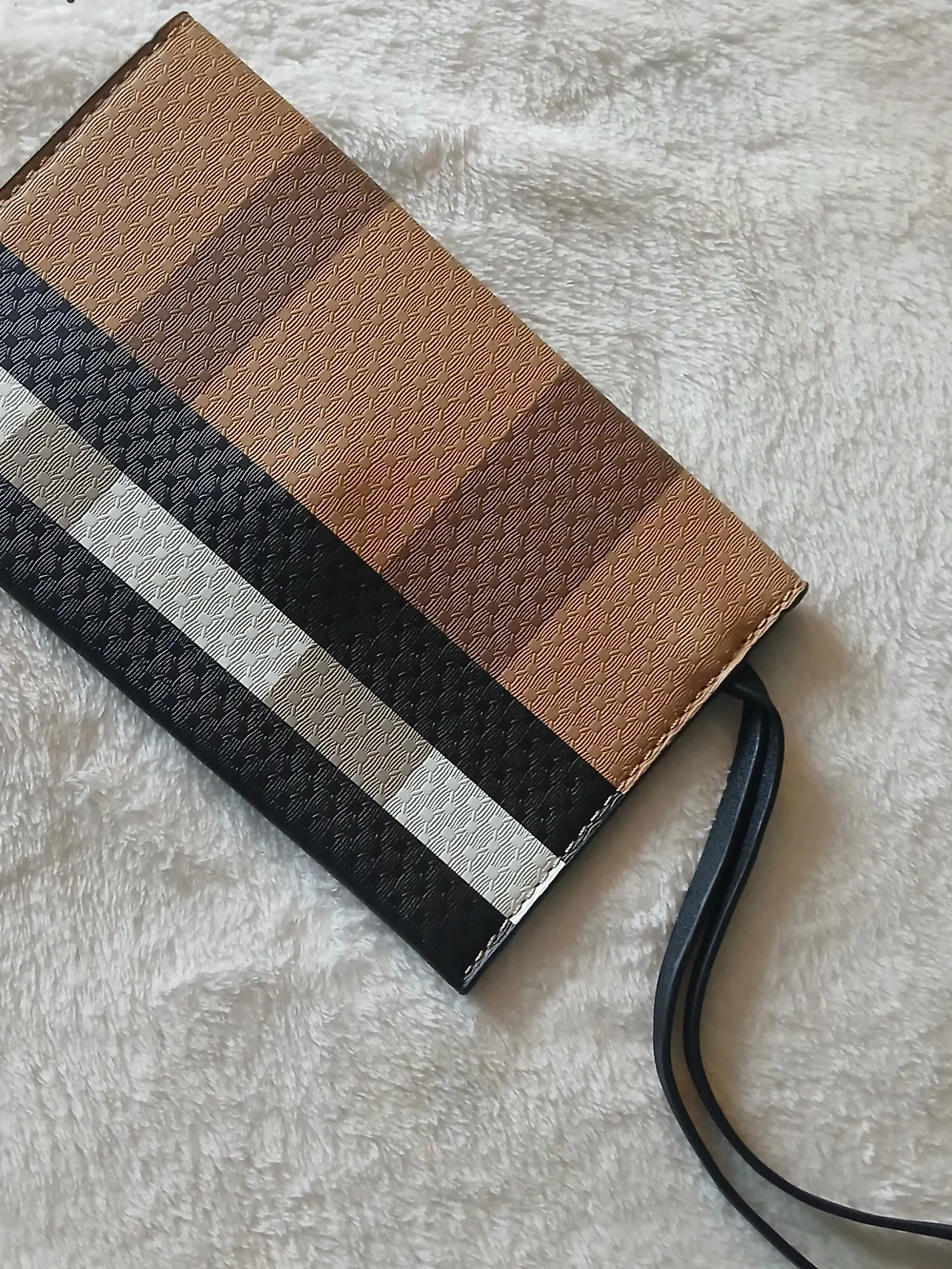 Designer Inspired Plaid Striped Women’s Envelope Wristlet Bag - 2 OPTIONS! NWOT